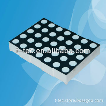 1257 red color LED dot matrix